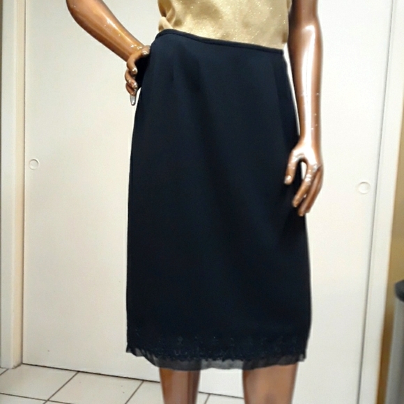 Giorgio Sant Angelo Dresses & Skirts - Giorgi Sant Angelo Fancy Black Skirt